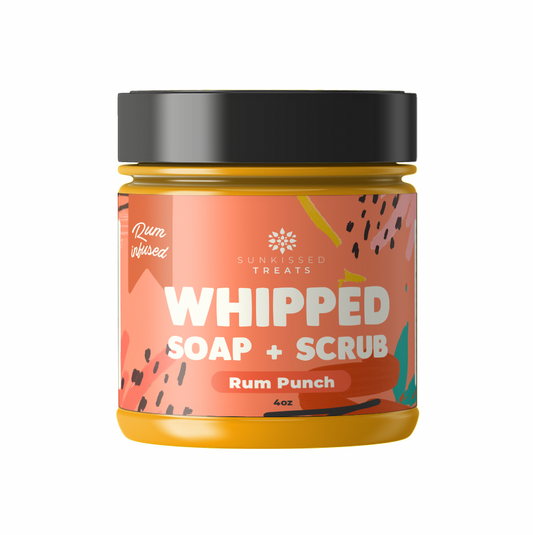 Rum Punch Whipped Soap + Scrub