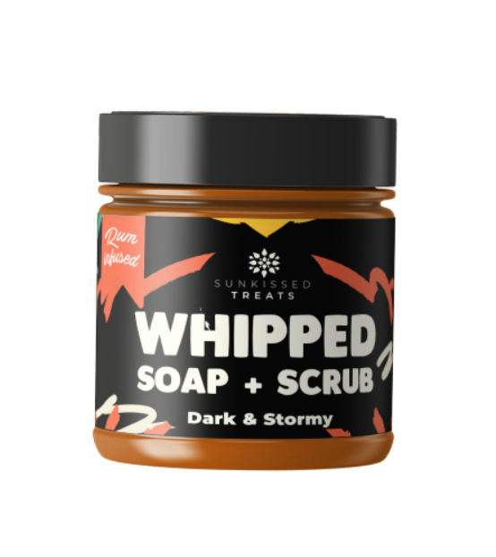 Dark Sormy Whipped Soap + Scrub